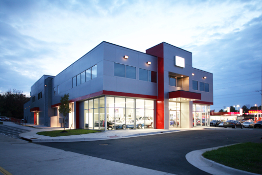 Mixed-USe Car Dealership and Offices